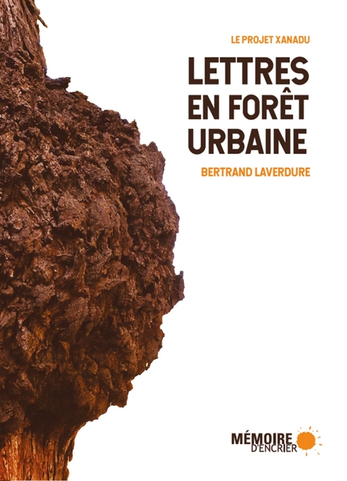 Couverture ebook de Lettres en forêt urbaine, de Bertrand Laverdure