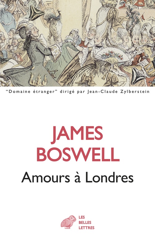 Couverture ebook de Amours à Londres, de James Boswell