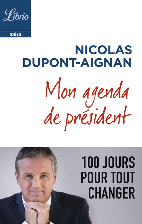 ebook cover of Mon agenda de président, by Nicolas Dupont-Aignan