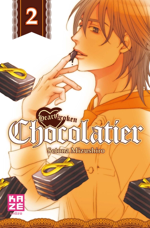 Couverture ebook de Heartbroken Chocolatier T02, de Setona Mizushiro