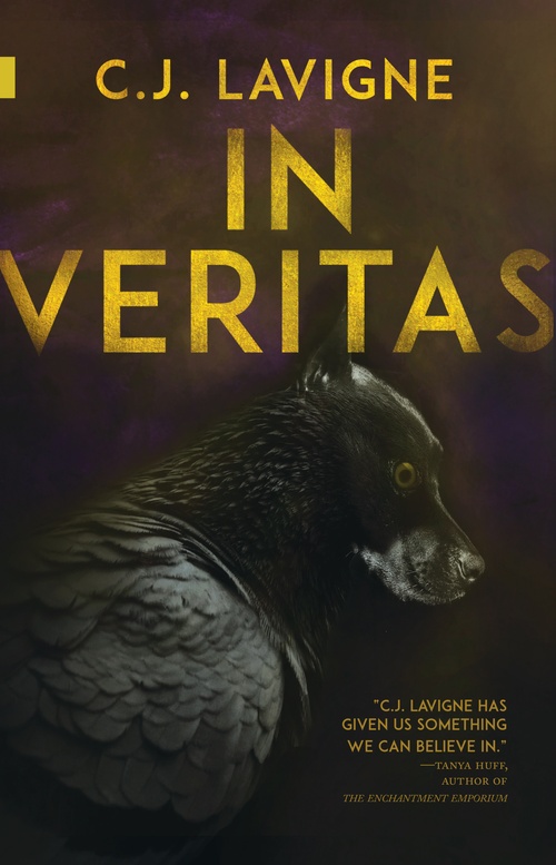 ebook cover of In Veritas, by C.J. Lavigne