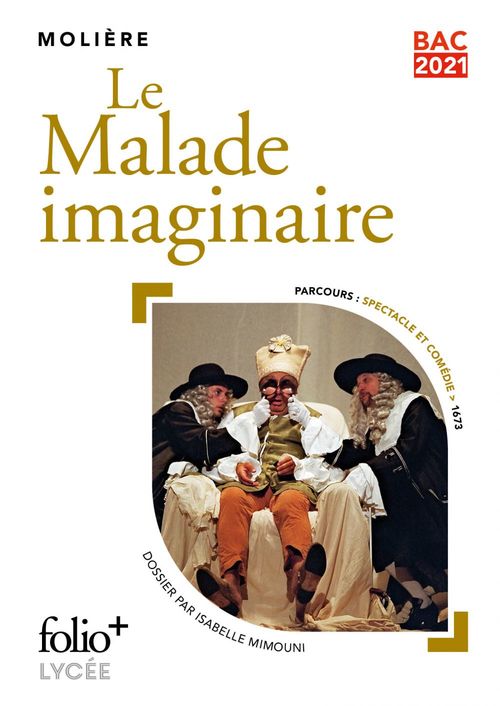 Couverture ebook de Le Malade imaginaire - BAC 2024, de Molière