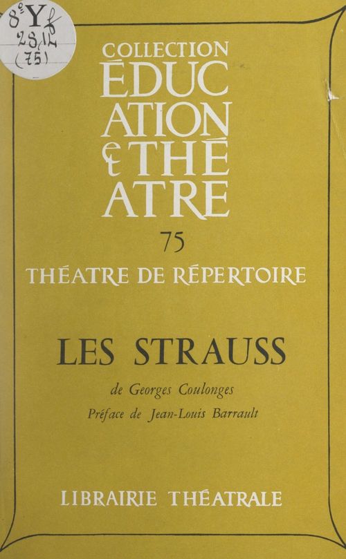 Couverture ebook de Les Strauss, de Georges Coulonges