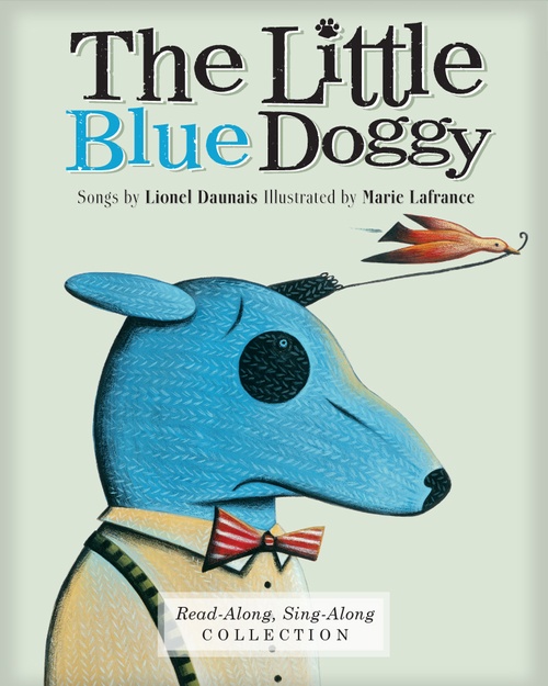 ebook cover of The Little Blue Doggy (Enhanced Edition), by Lionel Daunais