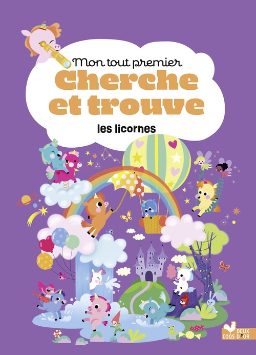 ebook cover of Mon tout premier cherche et trouve les licornes, by Heloise Mab