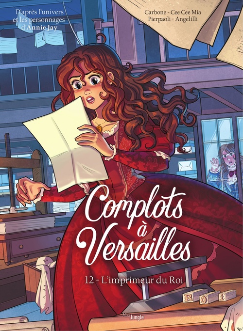 Couverture ebook de Complots à Versailles - Tome 12 - L´imprimeur du Roi, de Carbone, Cee Cee Mia