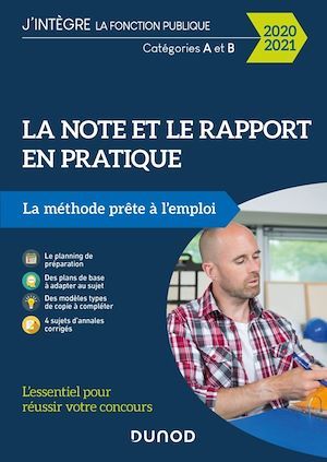 ebook cover of La note et le rapport en pratique - 2020-2021, by Laetitia Godefroy