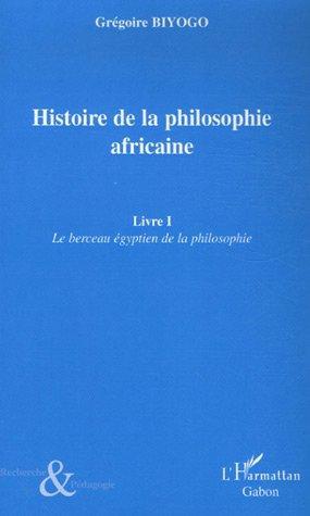 Couverture ebook de Histoire de la philosophie africaine, de Grégoire Biyogo