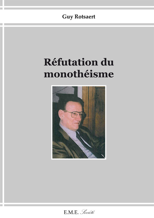 ebook cover of Réfutation du monothéisme, by Guy Rotsaert