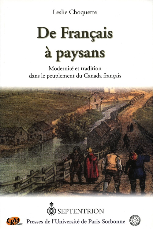 ebook cover of De Français à paysans, by Choquette Leslie