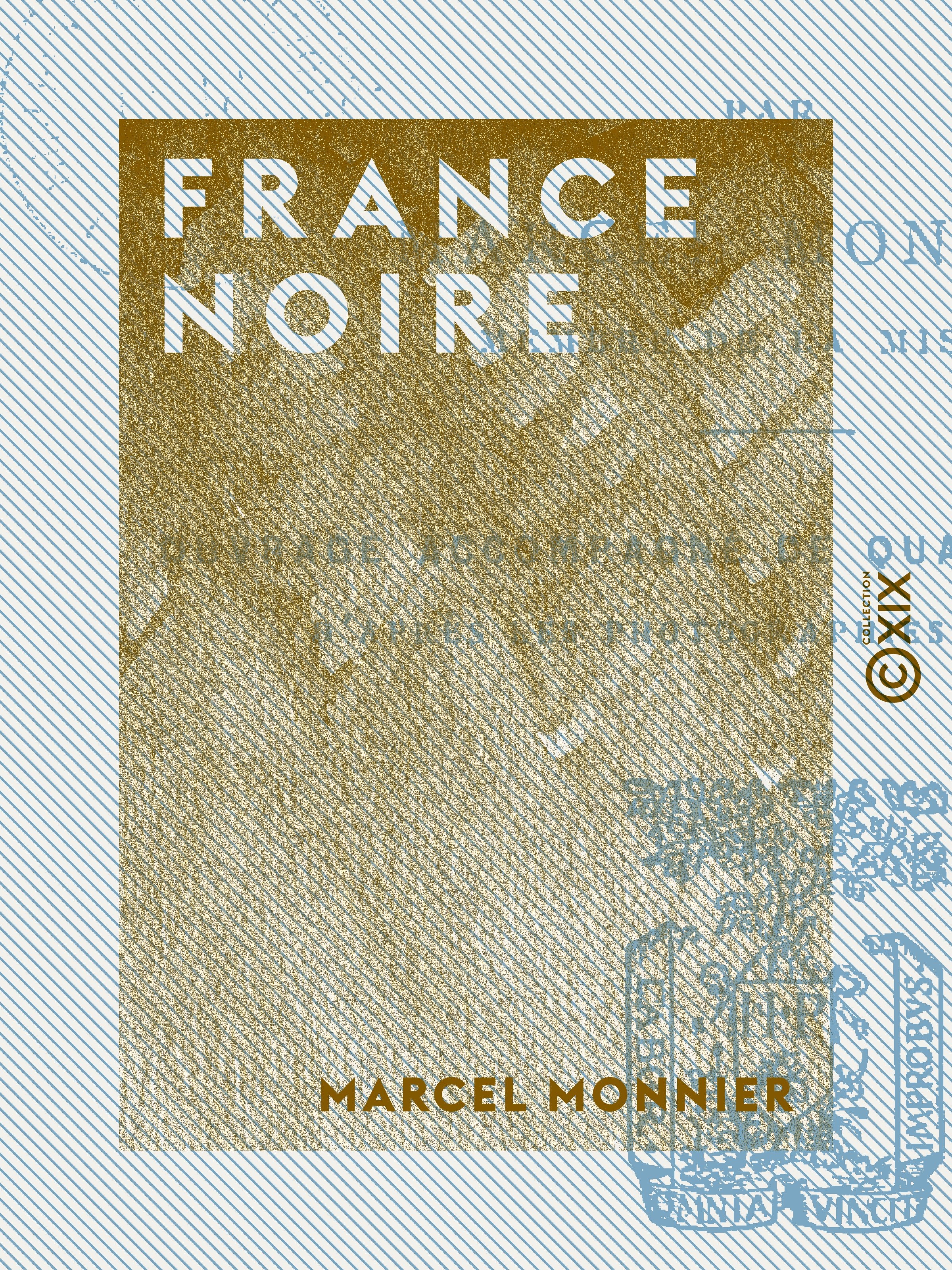Couverture ebook de France noire, de Marcel Monnier
