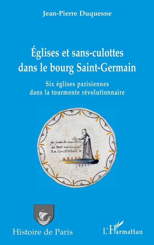 ebook cover of Églises et sans-culottes dans le bourg Saint-Germain, by Jean-Pierre Duquesne