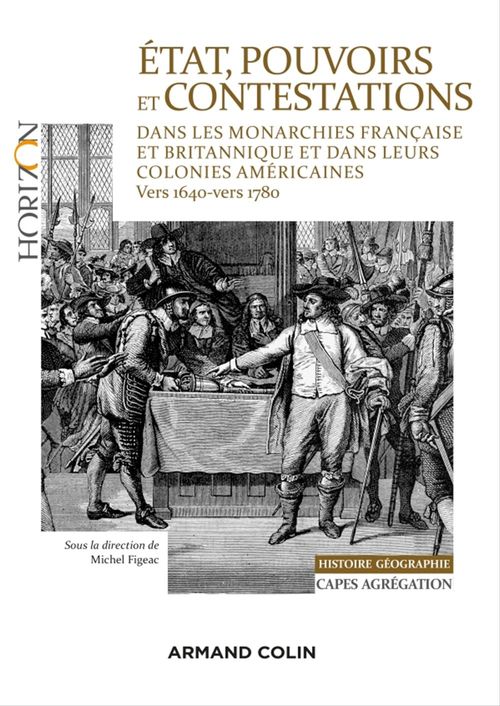 ebook cover of État, pouvoirs et contestations dans les monarchies française et britannique, by
