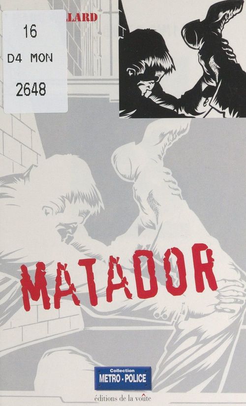Couverture ebook de Matador, de Marc Villard