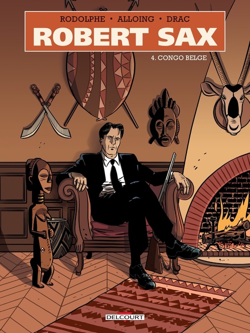 ebook cover of Robert Sax T04 - Congo belge, by Rodolphe, Louis Alloing