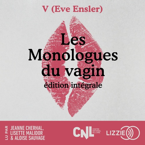 audiobook cover of Les monologues du vagin, by Eve Ensler