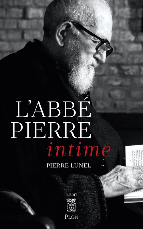 Couverture ebook de L'Abbé Pierre intime, de Pierre Lunel