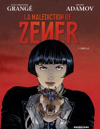 Couverture ebook de La malédiction de Zener - Tome 01, de Jean-Christophe Grangé, Philippe Adamov