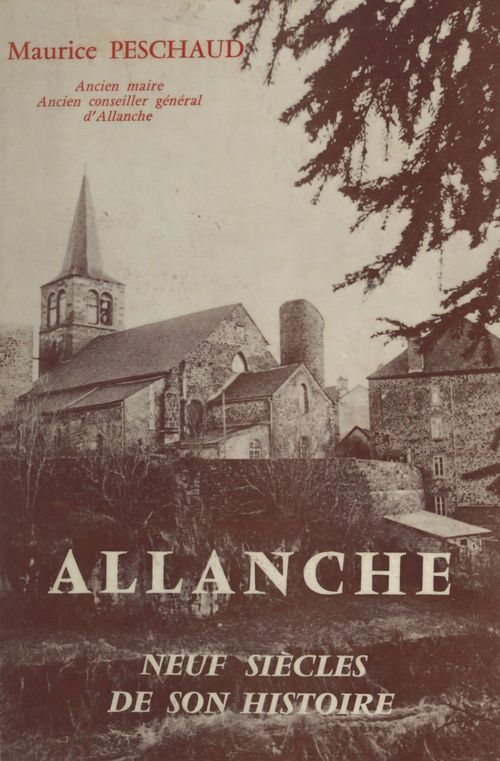 Couverture ebook de Allanche, de Maurice Peschaud