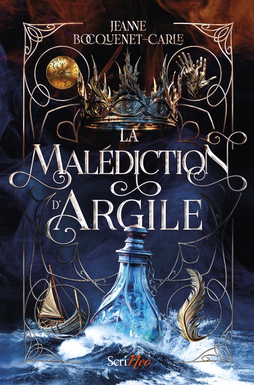Couverture ebook de La Malédiction d'Argile, de Jeanne Bocquenet-Carle