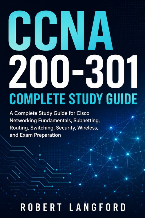 ebook cover of CCNA 200-301 Complete Study Guide, by Robert Langford