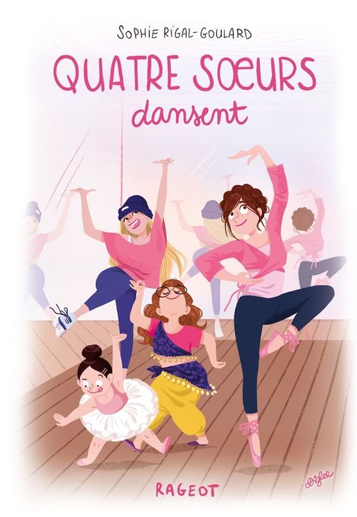 Couverture ebook de Quatre soeurs dansent, de Sophie Rigal-Goulard