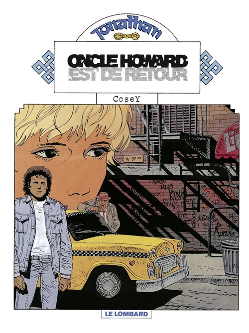Couverture ebook de Jonathan - Tome 10 - Oncle Howard est de retour, de Cosey