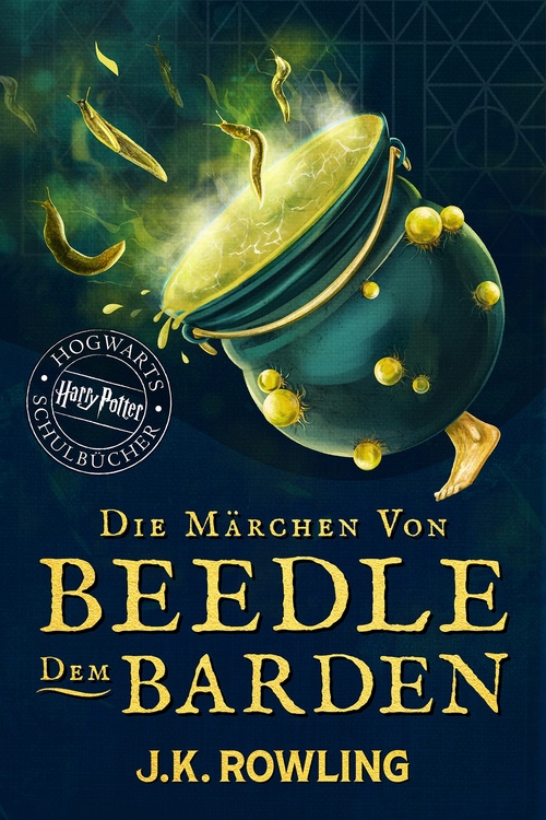 ebook cover of Die Marchen von Beedle dem Barden, by J.K. Rowling, Klaus Fritz