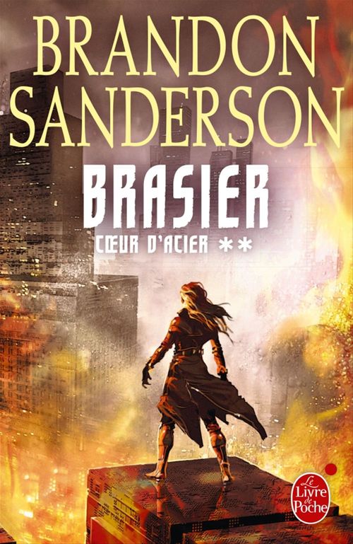 ebook cover of Brasier (Coeur d'Acier, Tome 2), by Brandon Sanderson