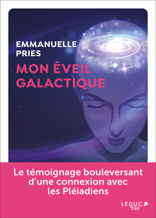 ebook cover of Mon éveil galactique, by Emmanuelle Pries