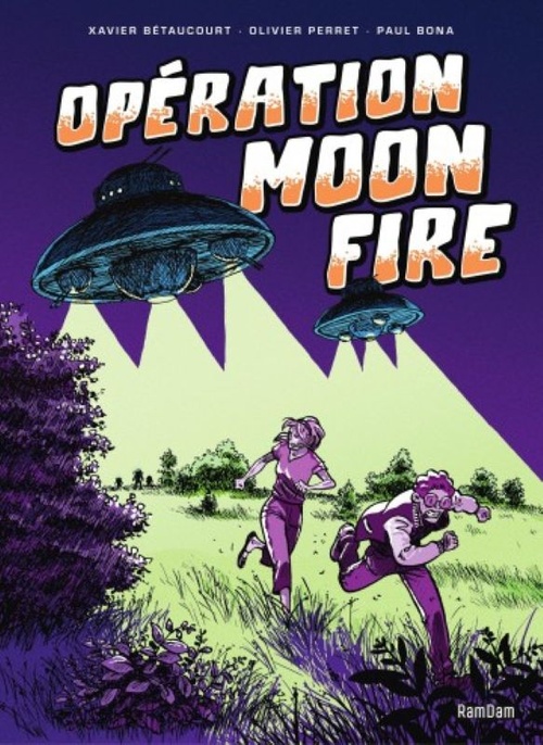 ebook cover of Opération Moon Fire, by Xavier Bétaucourt