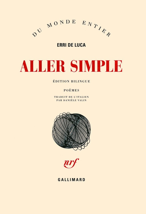 Couverture ebook de Aller simple, de Erri De Luca