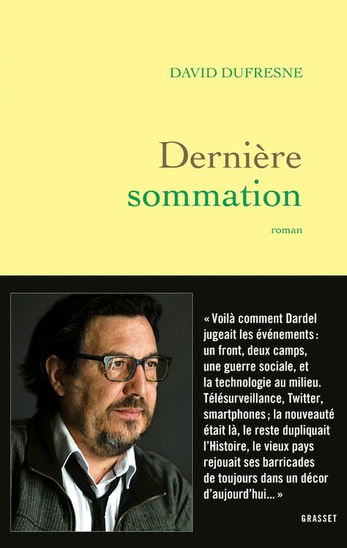 ebook cover of Dernière sommation, by David Dufresne
