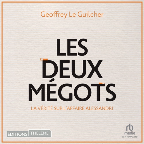 Couverture audiobook de Les deux mégots, de Geoffrey Le Guilcher