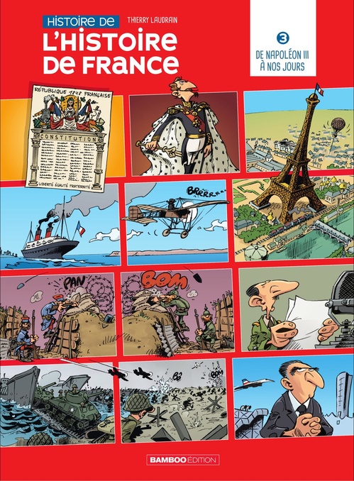 ebook cover of L'Histoire de l'histoire de France - Tome 3, by Thierry Laudrain
