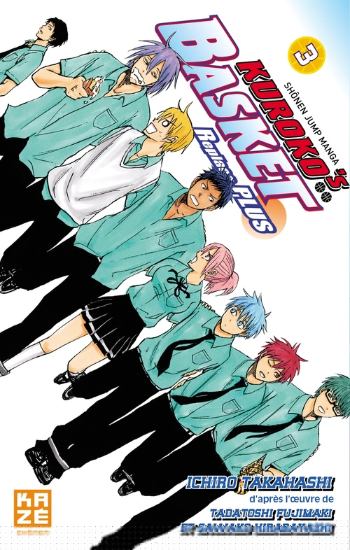 ebook cover of Kuroko's Basket replace plus T03, by Tadatoshi Fujimaki, Sawako Hirabayashi, Ichirô Takahashi