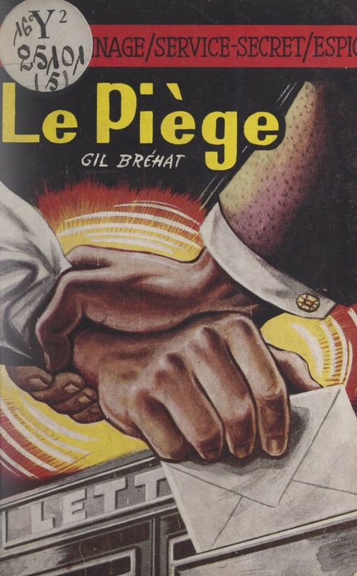 Couverture ebook de Le piège, de Gil Brehat