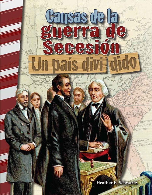 Couverture ebook de Causas de la guerra de Secesión, de Heather E. Schwartz, Heather Schwartz