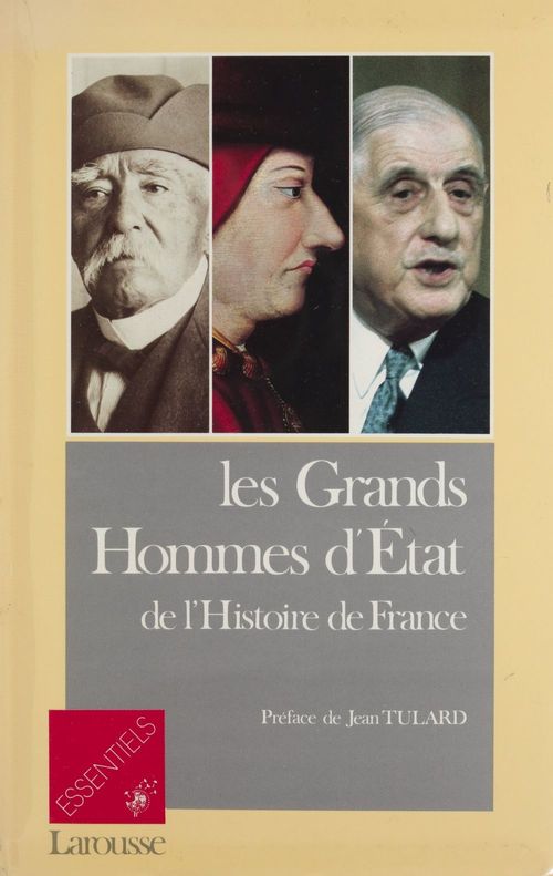 ebook cover of Les Grands Hommes d'État de l'histoire de France, by Maurepas