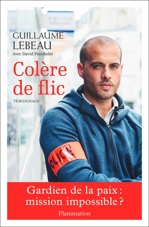 ebook cover of Colère de flic, by Guillaume Lebeau, David Ponchelet