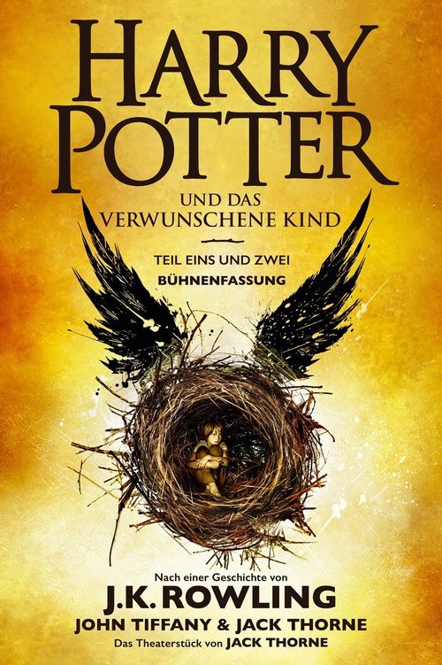 ebook cover of Harry Potter und das verwunschene Kind. Teil eins und zwei (Bühnenfassung), by J.K. Rowling, Jack Thorne, John Tiffany