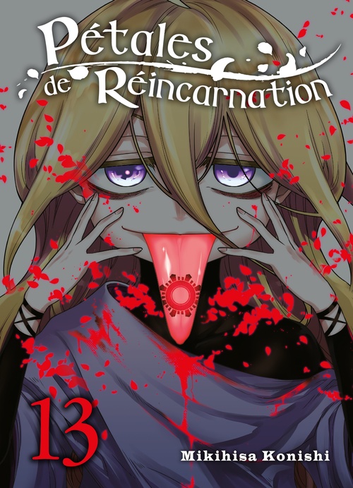 Couverture ebook de Pétales de réincarnation T13, de Mikihisa Konishi
