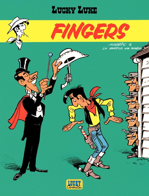ebook cover of Lucky Luke - Tome 22 - Fingers, by Lo Hartog van  banda, Morris