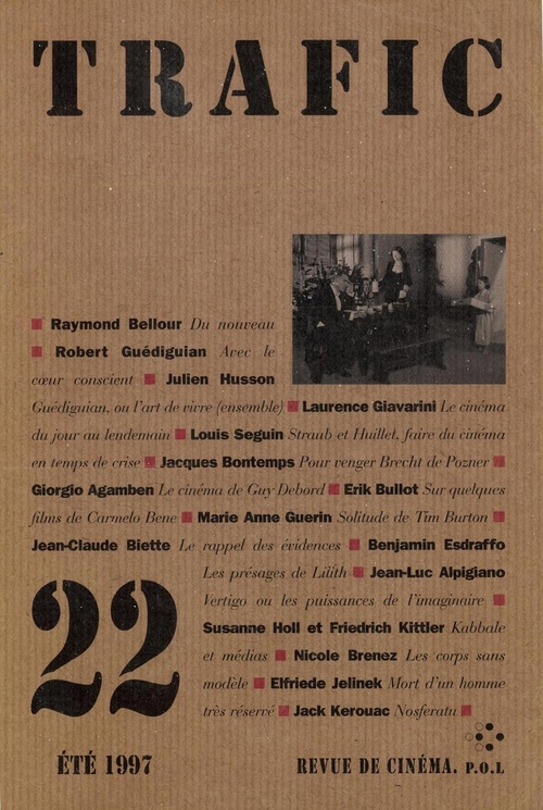 Couverture ebook de Trafic n° 22 (Été 1997), de Collectif