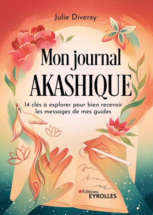 Couverture ebook de Mon journal akashique, de Julie Diversy