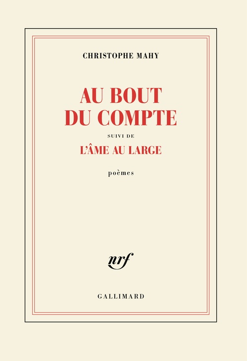 Couverture ebook de Au bout du compte / L´âme au large, de Christophe Mahy