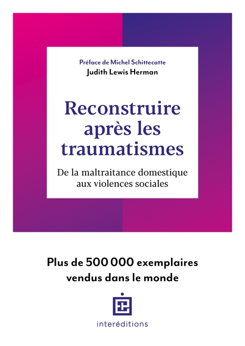 Couverture ebook de Reconstruire après les traumatismes, de Judith Lewis Herman