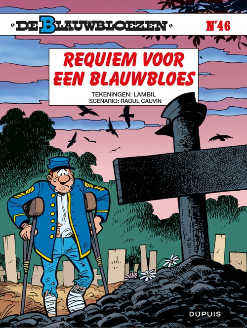 ebook cover of Requiem voor een blauwbloes, by Raoul Cauvin, Willy Lambil