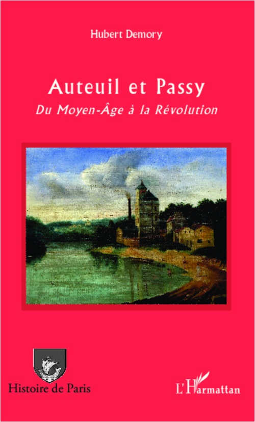 Couverture ebook de Auteuil et Passy, de Hubert Demory