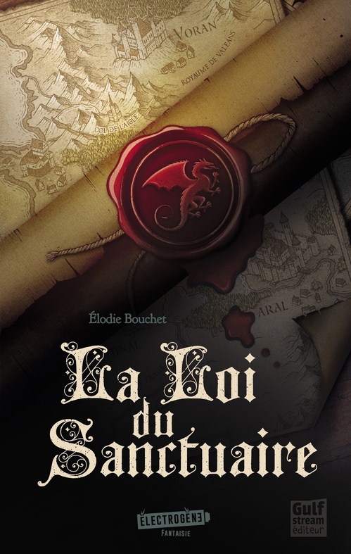 ebook cover of La Loi du sanctuaire, by Elodie Bouchet, O'lee